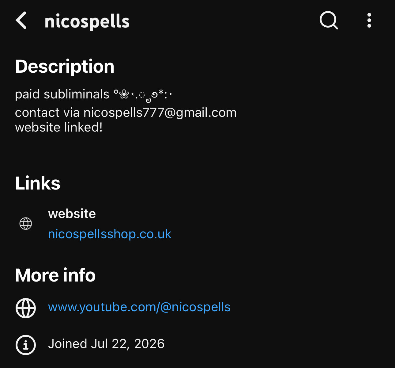 personalised custom subliminal audio request